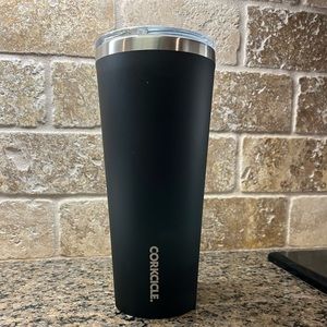 Corkcicle Black Stainless 24oz Tumbler